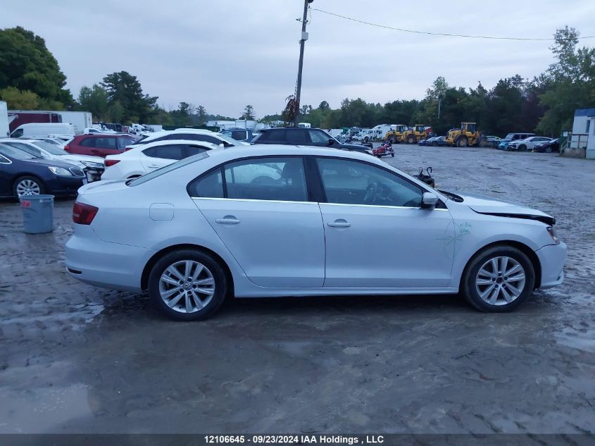 2017 Volkswagen Jetta Sedan VIN: 3VWDB7AJ1HM278519 Lot: 12106645