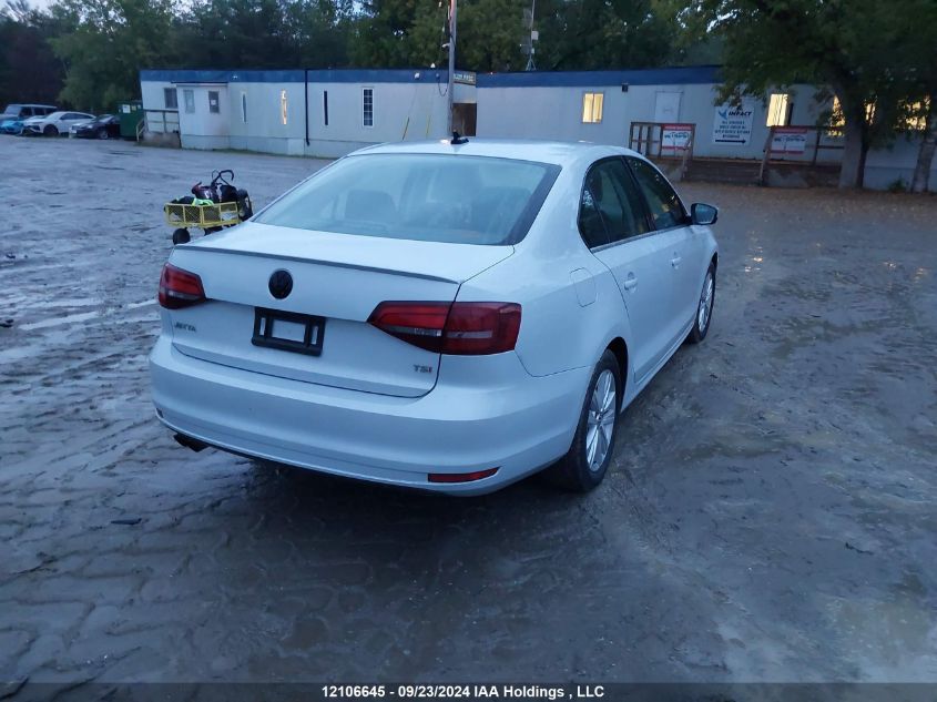 2017 Volkswagen Jetta Sedan VIN: 3VWDB7AJ1HM278519 Lot: 12106645