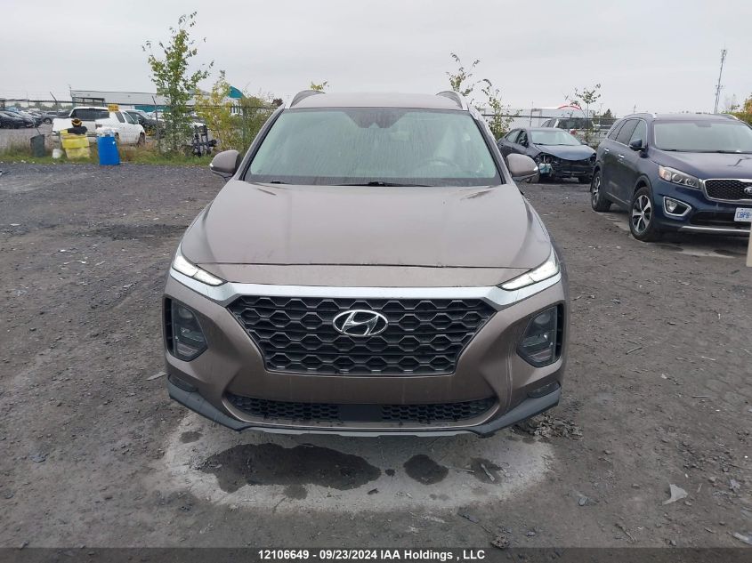 2019 Hyundai Santa Fe Sel/Sel Plus VIN: 5NMS3CADXKH061474 Lot: 12106649