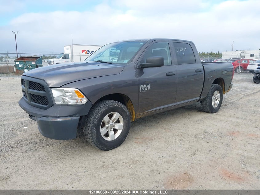 1C6RR7KG2KS704456 2019 RAM 1500 photo no. 2