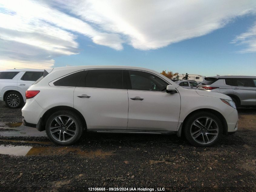 5FRYD4H41HB501805 2017 Acura Mdx Navi