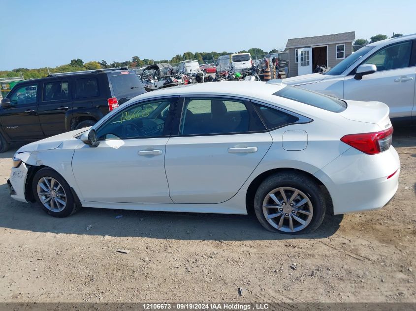 2024 Honda Civic Sedan VIN: 2HGFE2F34RH112237 Lot: 12106673