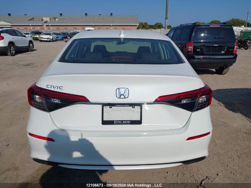 2024 Honda Civic Sedan VIN: 2HGFE2F34RH112237 Lot: 12106673