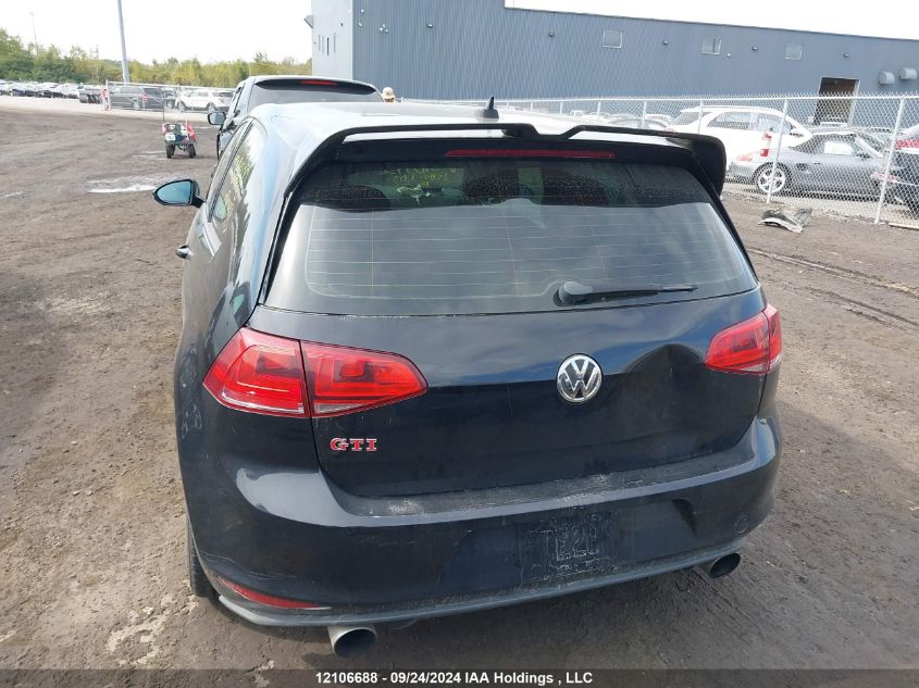 2015 Volkswagen Golf Gti VIN: 3VWT47AU0FM090443 Lot: 12106688