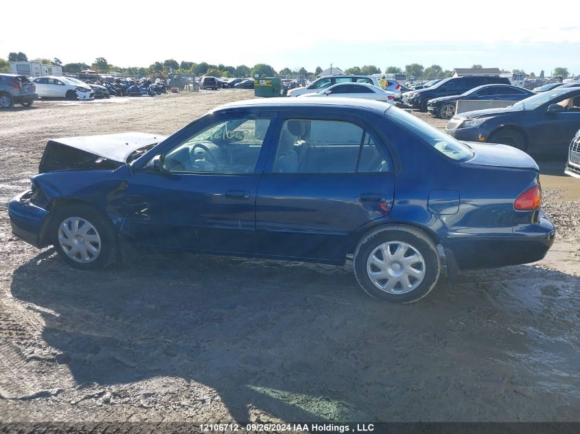 2002 Toyota Corolla Ce/Le/S VIN: 2T1BR12E52C860319 Lot: 12106712