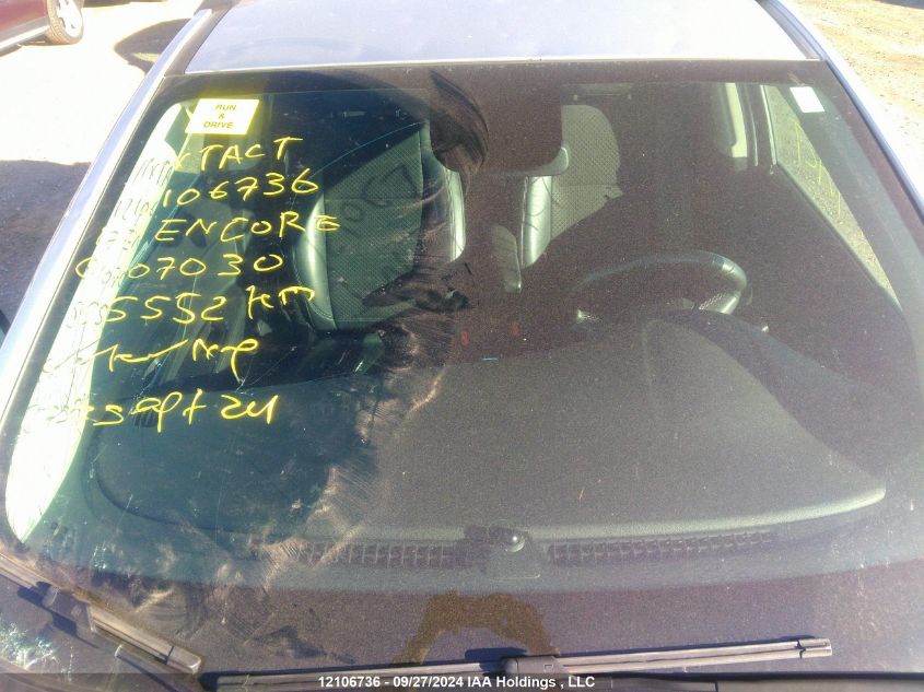 2017 Buick Encore Preferred VIN: KL4CJASB4HB107030 Lot: 12106736