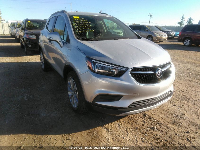 2017 Buick Encore Preferred VIN: KL4CJASB4HB107030 Lot: 12106736