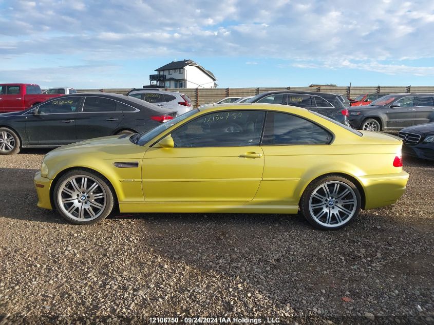 2003 BMW M3 VIN: WBSBL93473JR23733 Lot: 12106750