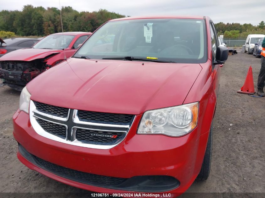 2014 Dodge Grand Caravan Se VIN: 2C4RDGBG6ER331578 Lot: 12106751