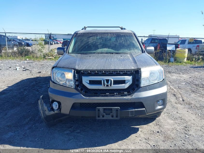 2011 Honda Pilot Touring VIN: 5FNYF4H98BB506546 Lot: 12106777