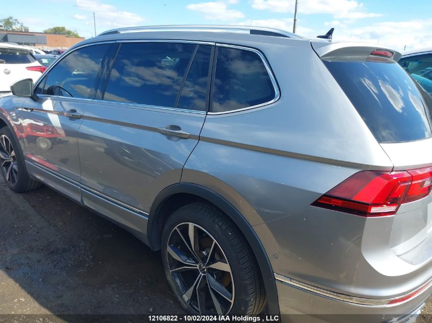 2023 Volkswagen Tiguan VIN: 3VV4B7AX5PM000813 Lot: 12106822