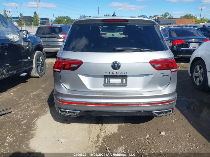 2023 Volkswagen Tiguan VIN: 3VV4B7AX5PM000813 Lot: 12106822