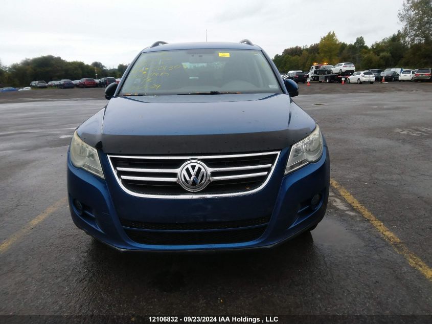 2010 Volkswagen Tiguan VIN: WVGBV7AX0AW501303 Lot: 12106832