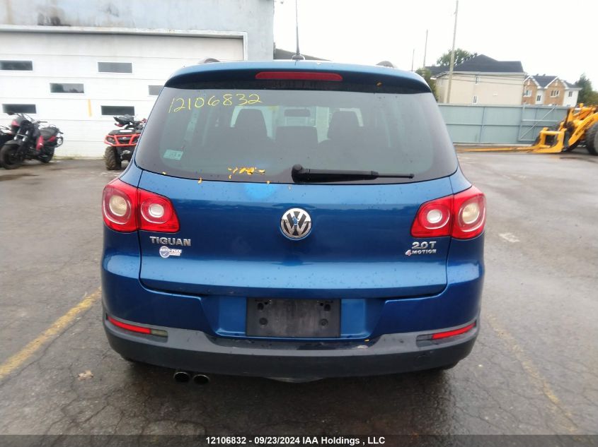 2010 Volkswagen Tiguan VIN: WVGBV7AX0AW501303 Lot: 12106832