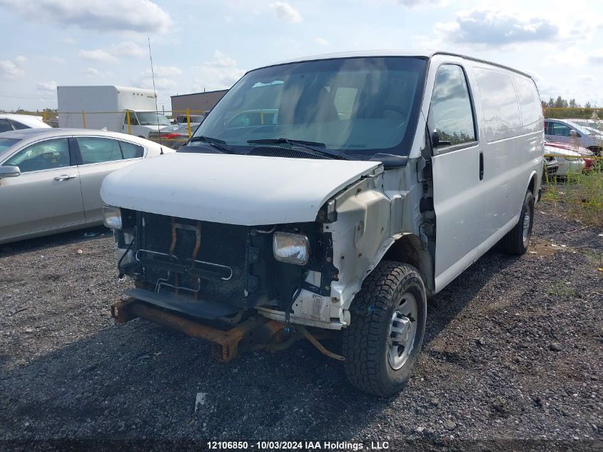 2013 Chevrolet Express G2500 VIN: 1GCWGFCA9D1111062 Lot: 12106850