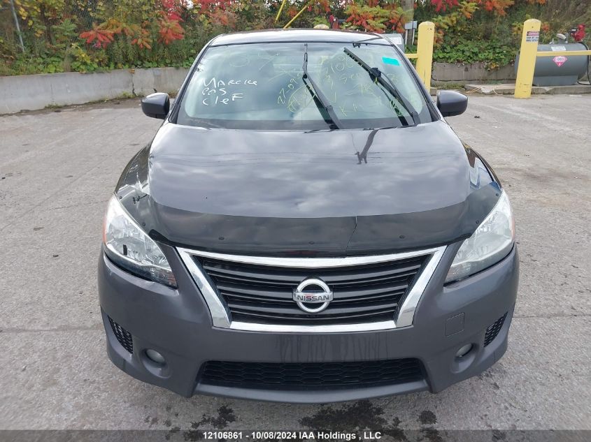 2013 Nissan Sentra VIN: 3N1AB7APXDL784282 Lot: 12106861