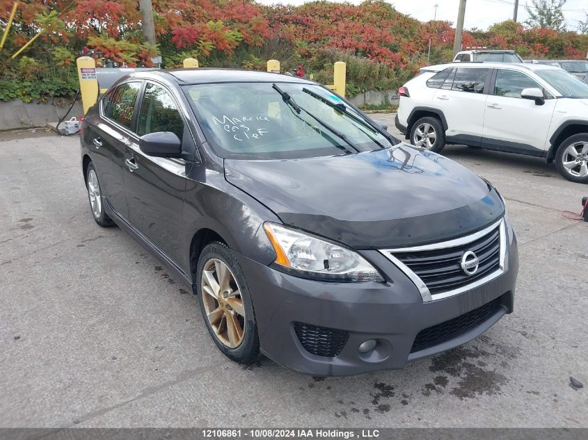 2013 Nissan Sentra VIN: 3N1AB7APXDL784282 Lot: 12106861