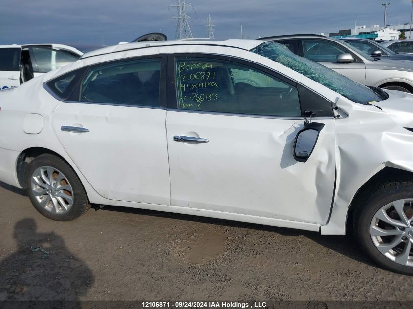 2019 Nissan Sentra VIN: 3N1AB7AP0KY266133 Lot: 12106871