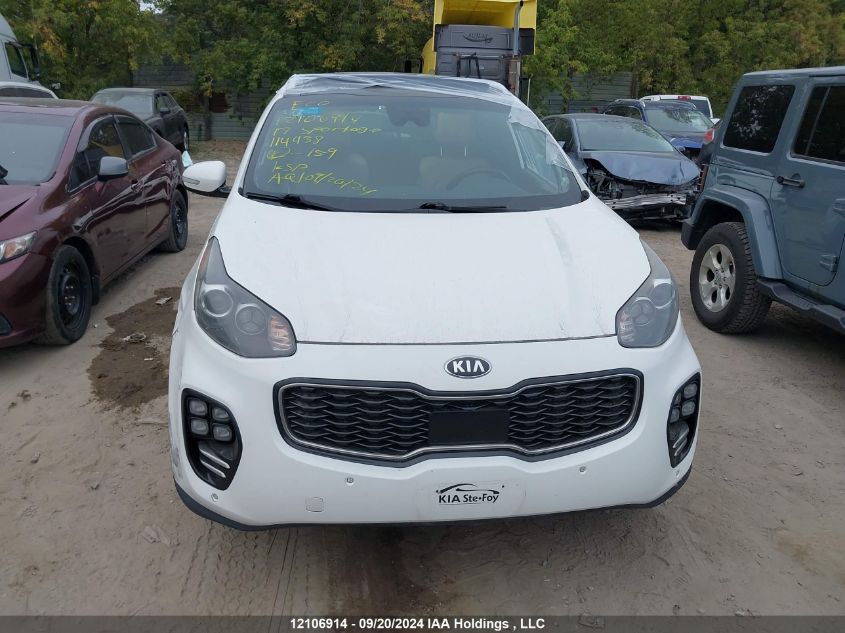 2017 Kia Sportage VIN: KNDPRCA61H7114438 Lot: 12106914