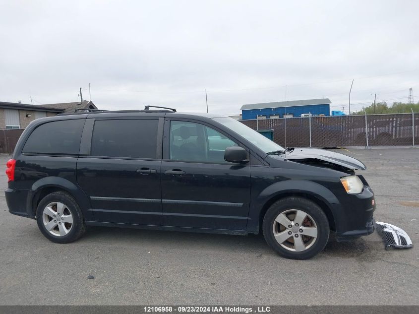 2013 Dodge Grand Caravan Se VIN: 2C4RDGBG4DR709976 Lot: 12106958