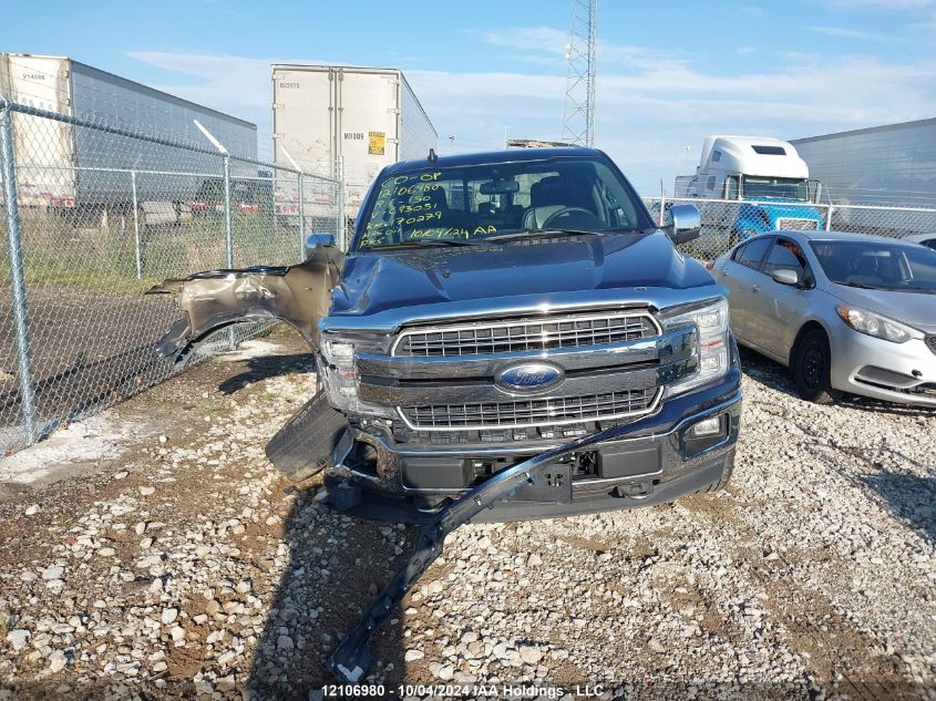 2019 Ford F150 Supercrew VIN: 1FTEW1E42KFC93051 Lot: 12106980