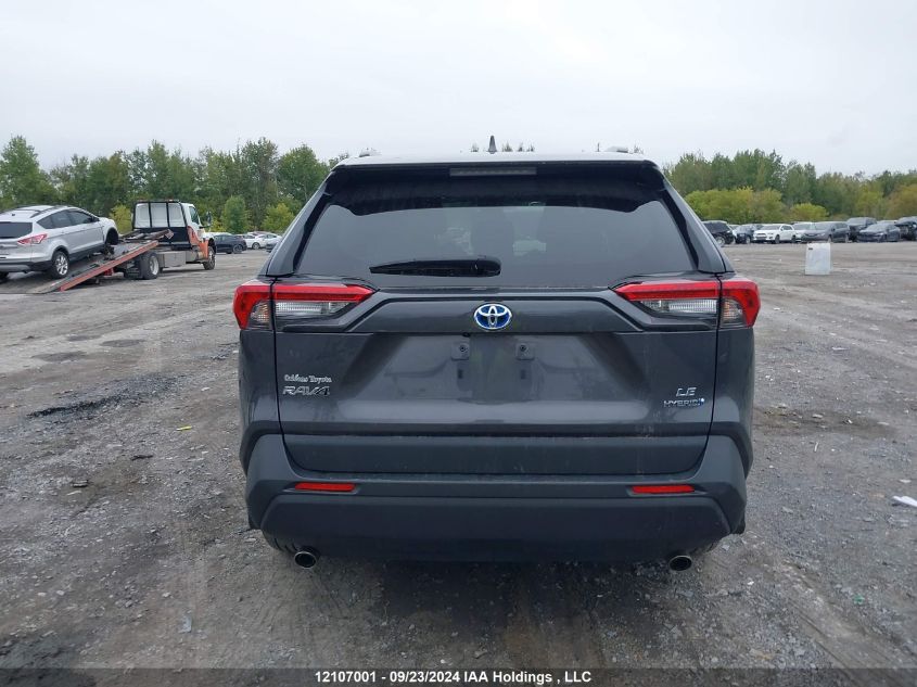 2022 Toyota Rav4 VIN: 2T3BWRFV5NW133967 Lot: 12107001