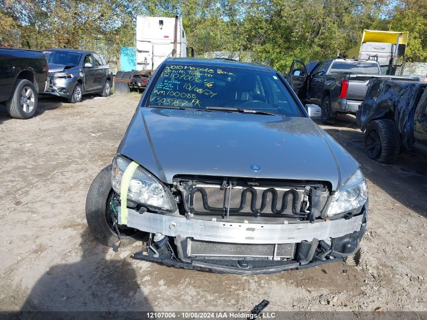 2010 Mercedes-Benz C-Class VIN: WDDGF8HB4AF503987 Lot: 12107006