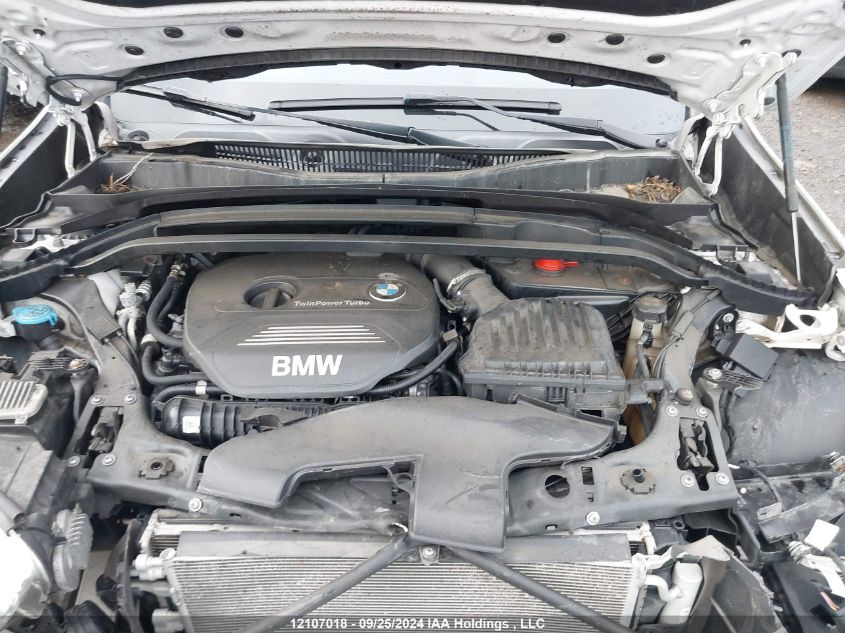 2018 BMW X1 VIN: WBXHT3C36J3H33841 Lot: 12107018