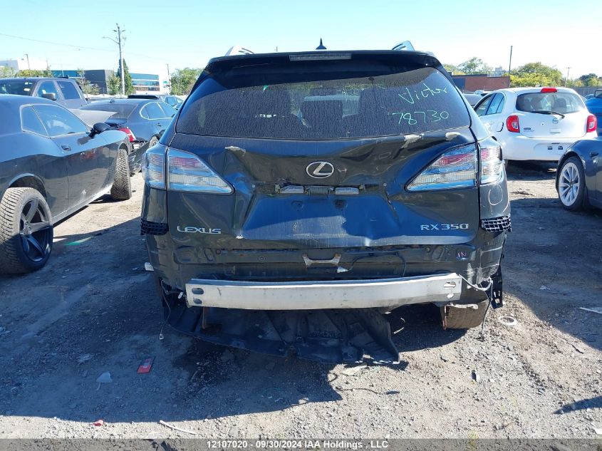 2010 Lexus Rx 350 VIN: 2T2BK1BA0AC004101 Lot: 12107020