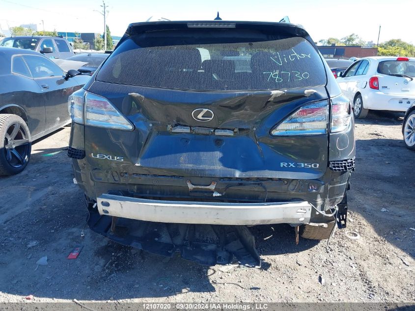 2010 Lexus Rx 350 VIN: 2T2BK1BA0AC004101 Lot: 12107020