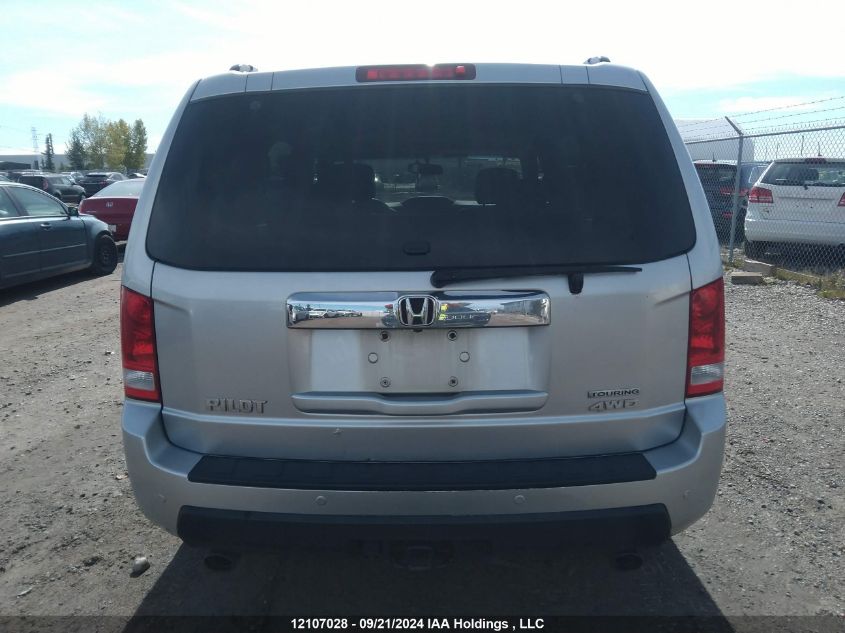 2010 Honda Pilot Touring VIN: 5FNYF4H90AB501145 Lot: 12107028