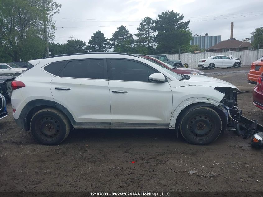 2017 Hyundai Tucson Limited/Sport And Eco/Se VIN: KM8J3CA27HU541656 Lot: 12107033