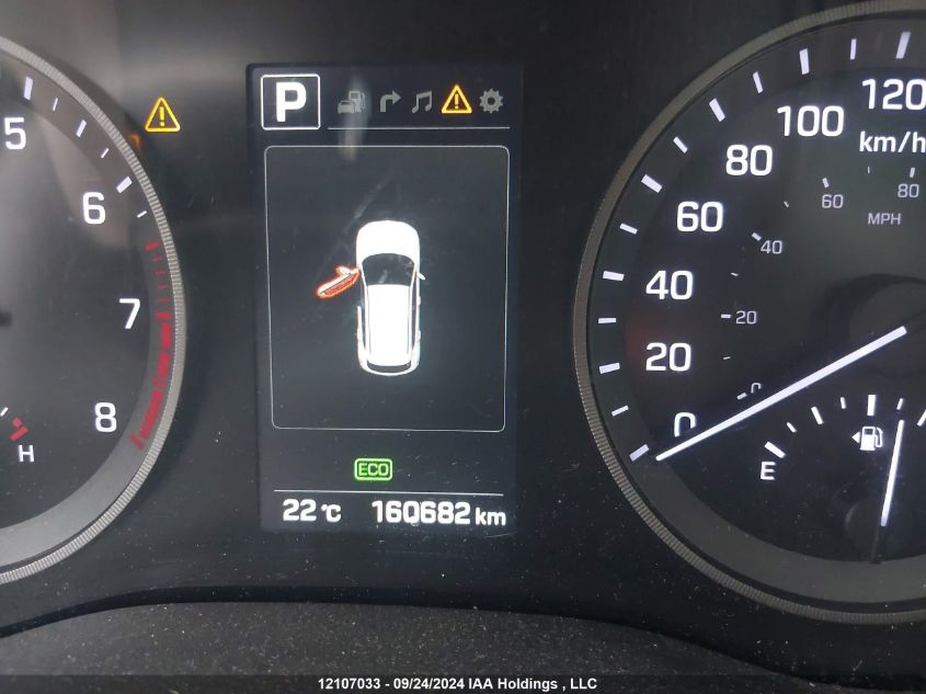 2017 Hyundai Tucson Limited/Sport And Eco/Se VIN: KM8J3CA27HU541656 Lot: 12107033