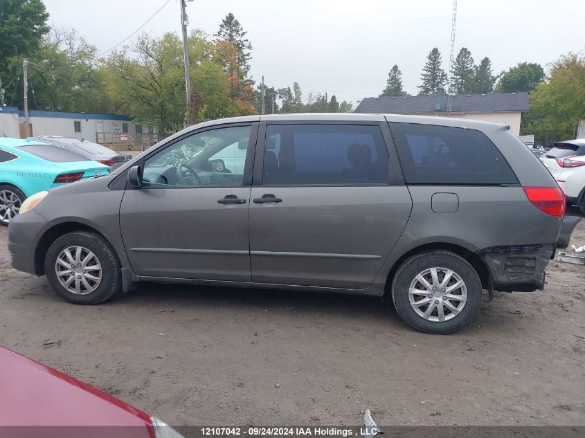 2004 Toyota Sienna Ce VIN: 5TDZA29C94S027696 Lot: 12107042