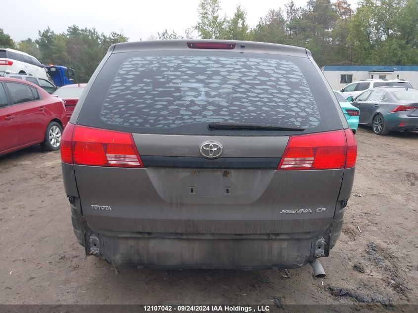 2004 Toyota Sienna Ce VIN: 5TDZA29C94S027696 Lot: 12107042