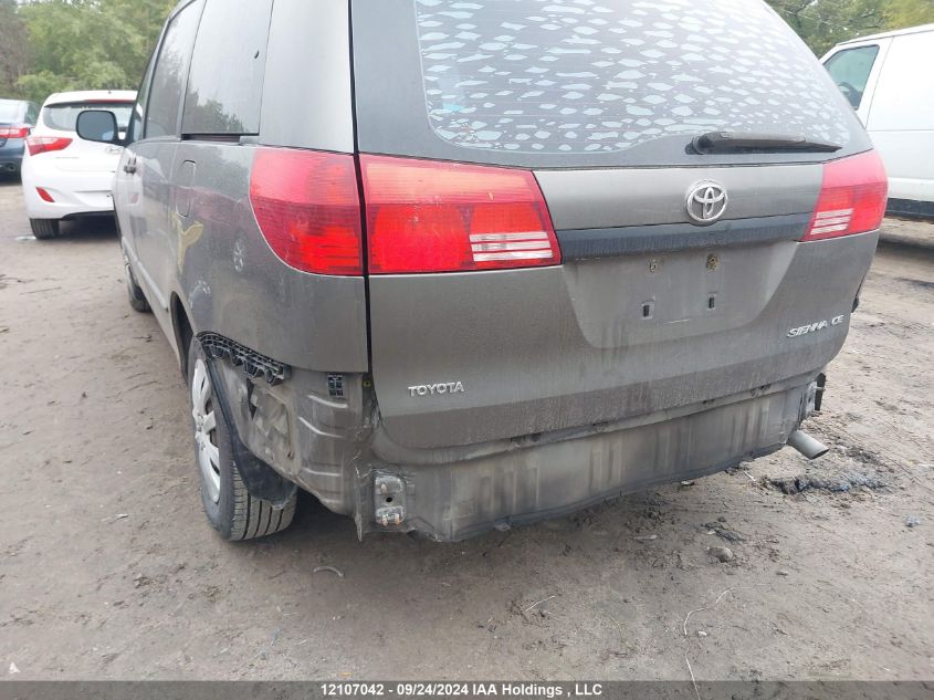 2004 Toyota Sienna Ce VIN: 5TDZA29C94S027696 Lot: 12107042