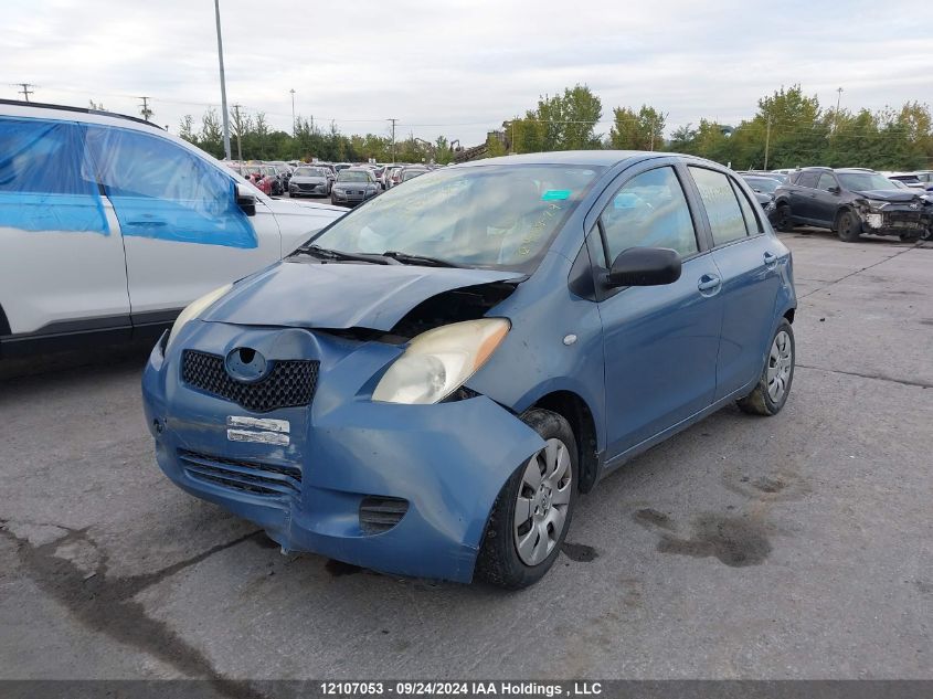 2008 Toyota Yaris VIN: JTDKT923885213076 Lot: 12107053