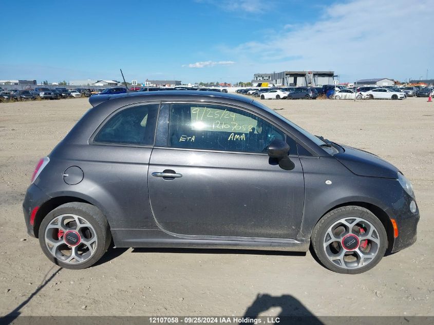 2016 Fiat 500 Sport VIN: 3C3CFFBR3GT118474 Lot: 12107058