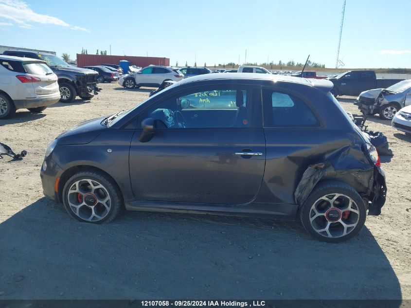 2016 Fiat 500 Sport VIN: 3C3CFFBR3GT118474 Lot: 12107058