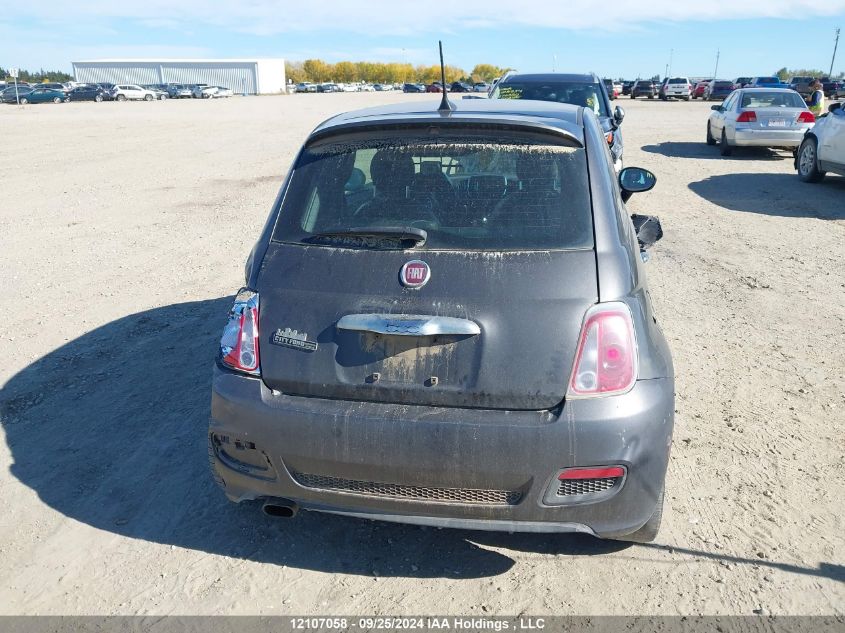 2016 Fiat 500 Sport VIN: 3C3CFFBR3GT118474 Lot: 12107058