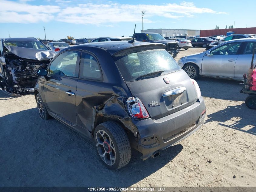 2016 Fiat 500 Sport VIN: 3C3CFFBR3GT118474 Lot: 12107058