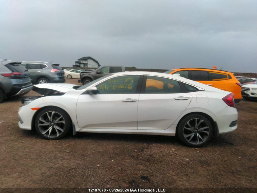 2020 Honda Civic Sedan VIN: 2HGFC1F98LH105254 Lot: 12107078