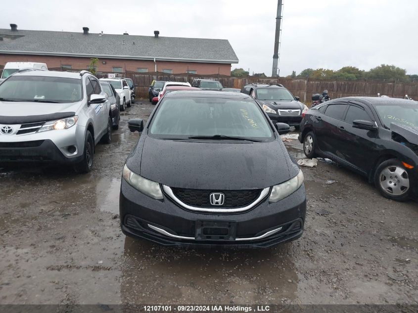 2HGFB2F54FH010085 2015 Honda Civic Ex 4Dr