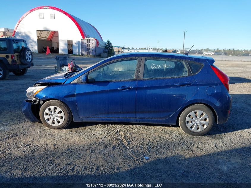 2017 Hyundai Accent Gl VIN: KMHCT5AE6HU332570 Lot: 12107112