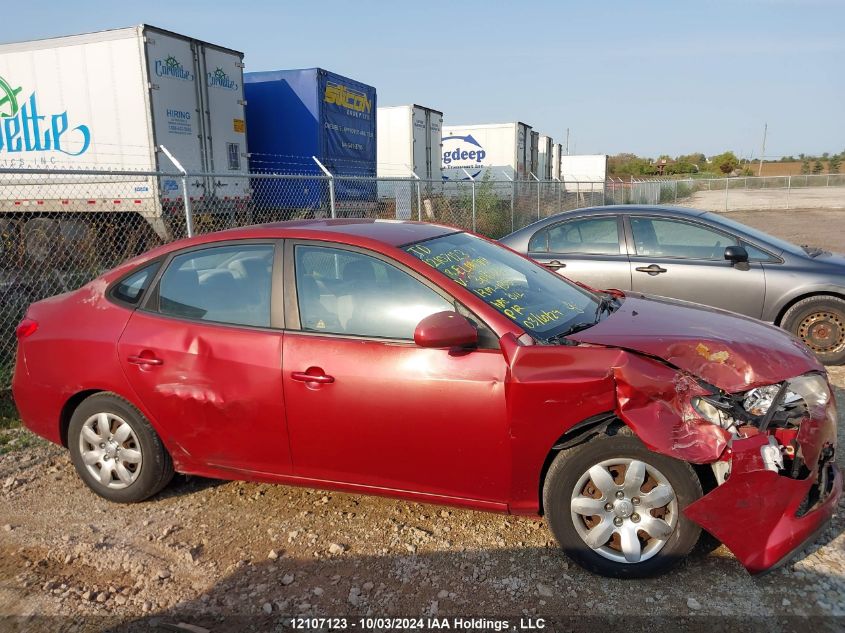 2008 Hyundai Elantra Gl/Gls VIN: KMHDU45D88U308526 Lot: 12107123