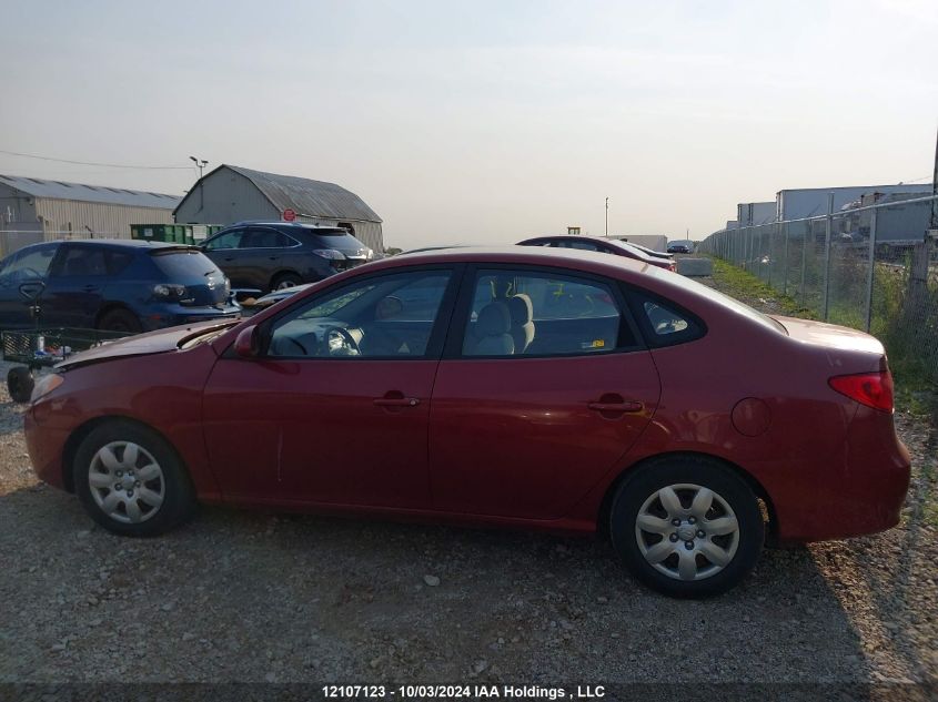 2008 Hyundai Elantra Gl/Gls VIN: KMHDU45D88U308526 Lot: 12107123