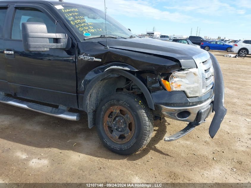 2009 Ford F150 Supercrew VIN: 1FTPW14V79FB29047 Lot: 12107140