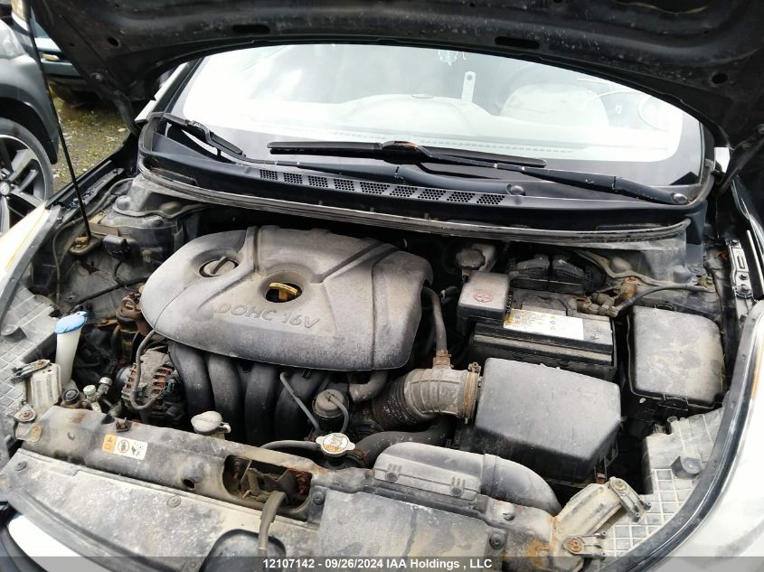 2013 Hyundai Elantra Gl VIN: 5NPDH4AEXDH276853 Lot: 12107142