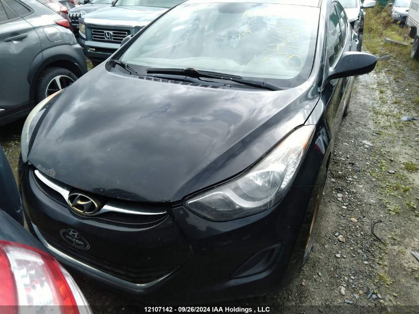 2013 Hyundai Elantra Gl VIN: 5NPDH4AEXDH276853 Lot: 12107142