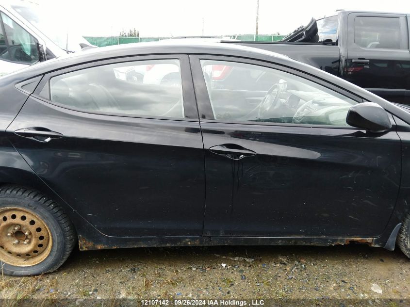 2013 Hyundai Elantra Gl VIN: 5NPDH4AEXDH276853 Lot: 12107142